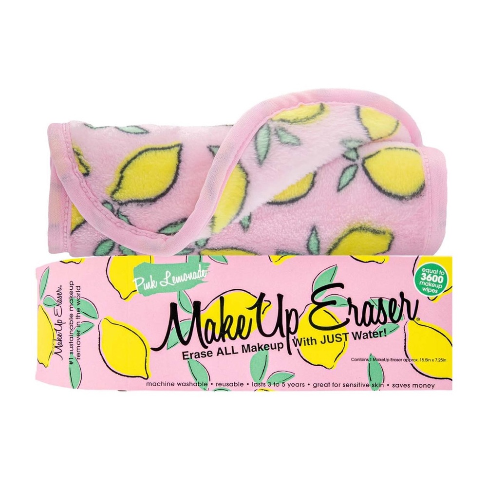 MakeUp Eraser Pink with Lemon Design - Picture 3 of 4
